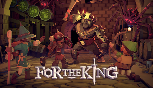 For The King is your epic journey into the world of fantasy and strategic skill!